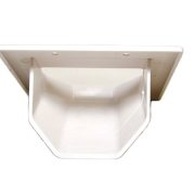 Double Feed Thru Wall Plate