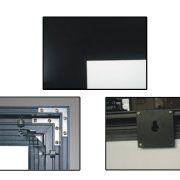 120” 2.35:1 Acoustic Fixed Frame Screen