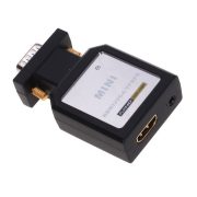 Full HD 1080P HDMI to VGA + YPBPR SPDIF Out Video Audio Mini Converter 5.1CH Audio