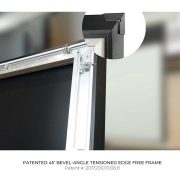 Indigo 16:9 Edge Free Fixed Frame Screen - Rapallo