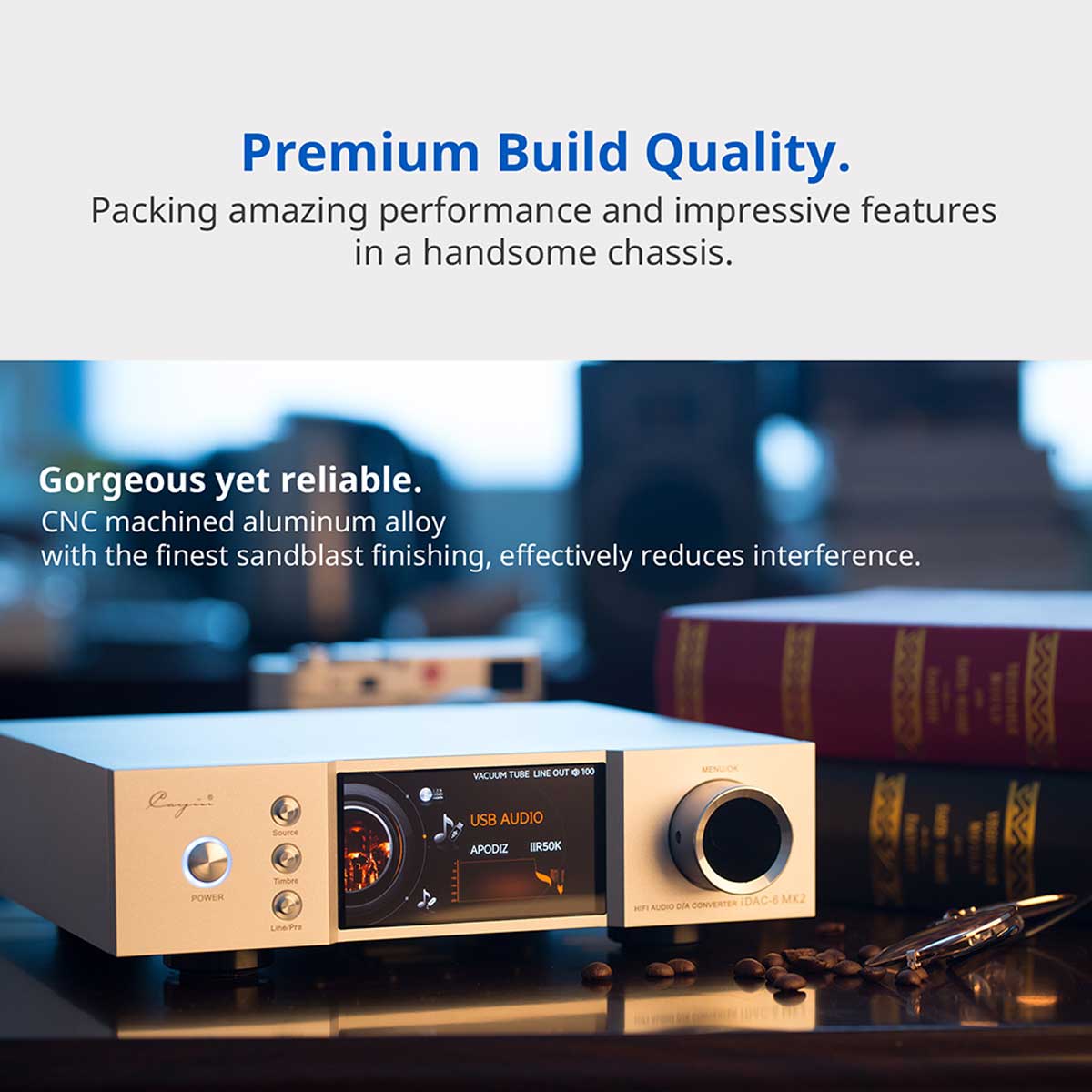 Cayin iDAC-6 MK2 Tube Dac - Rapallo