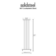 Rapallo | Solidsteel NS Series HiFi Speaker Stands