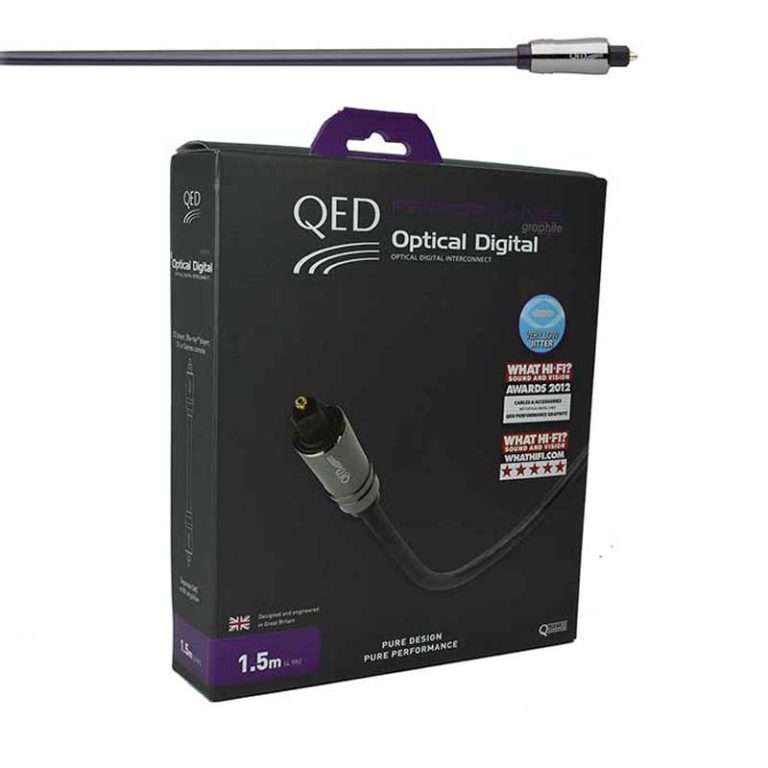 QED Performance Optical Graphite Cable – Rapallo