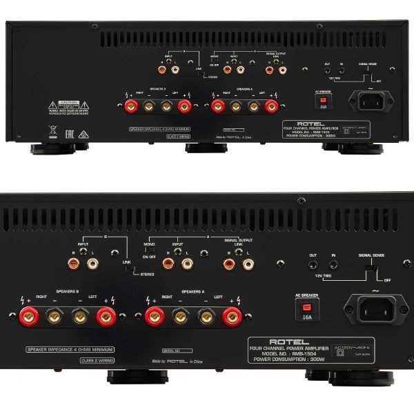 Rotel RMB-1504 4-Channel Power Amplifier - Rapallo