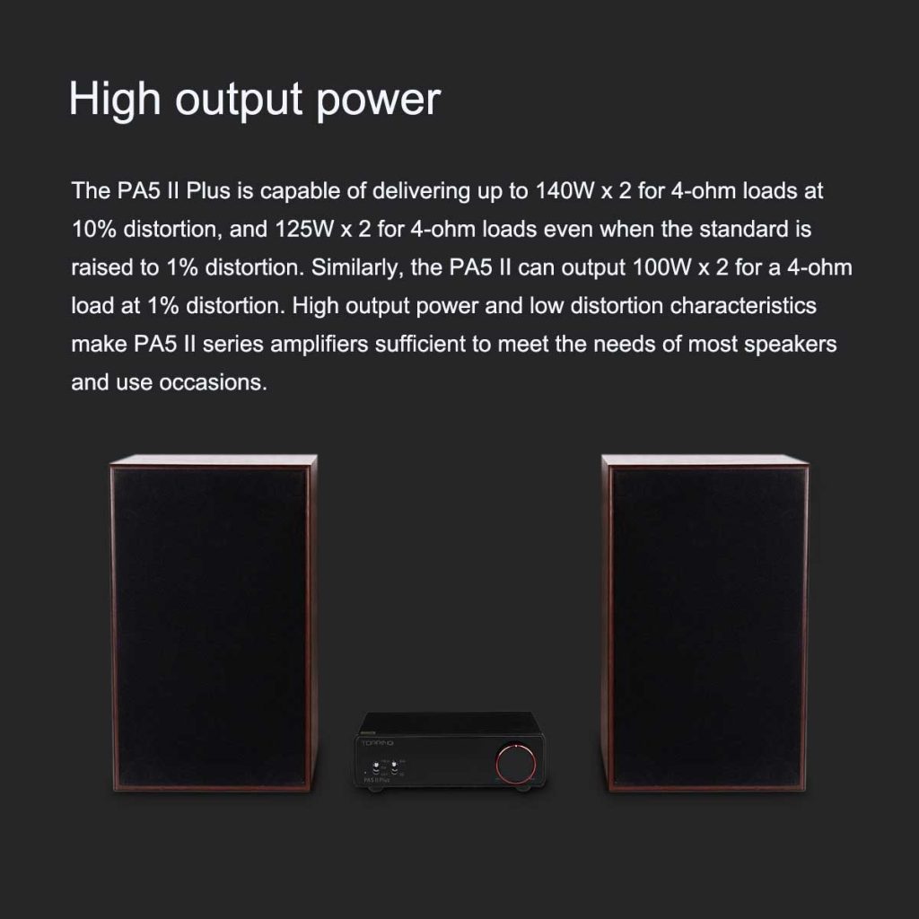 Topping PA5 II Desktop Power Amplifier – Rapallo