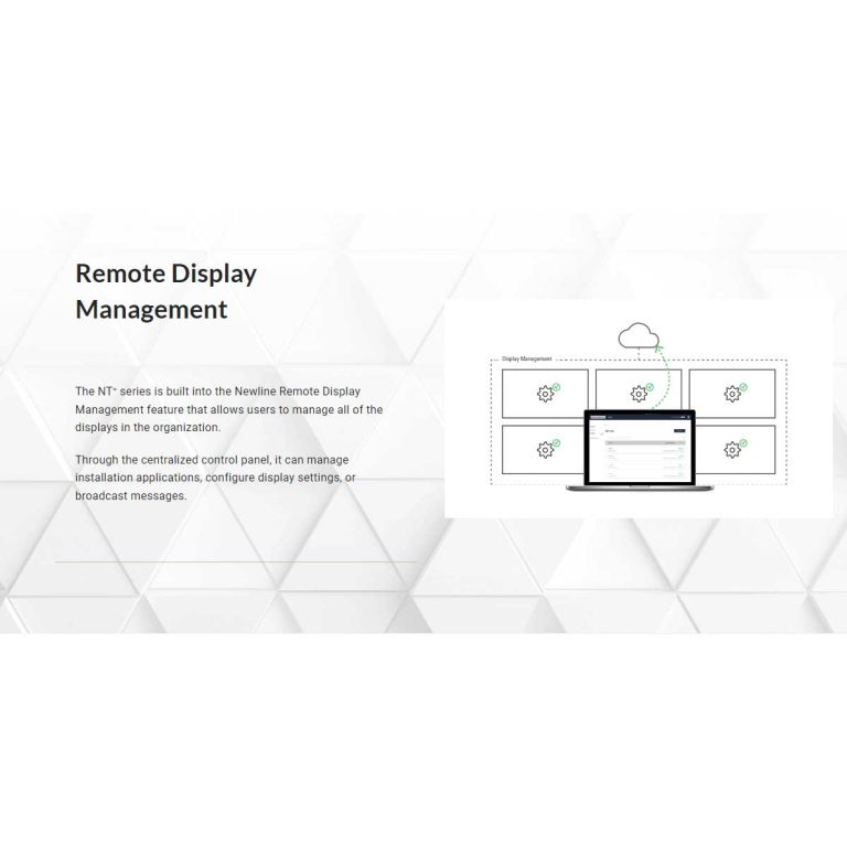 Newline NT+ 4K Non-Touch Display – Rapallo
