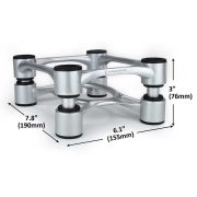 IsoAcoustics Aperta 100 Speaker Isolation Stands - Rapallo