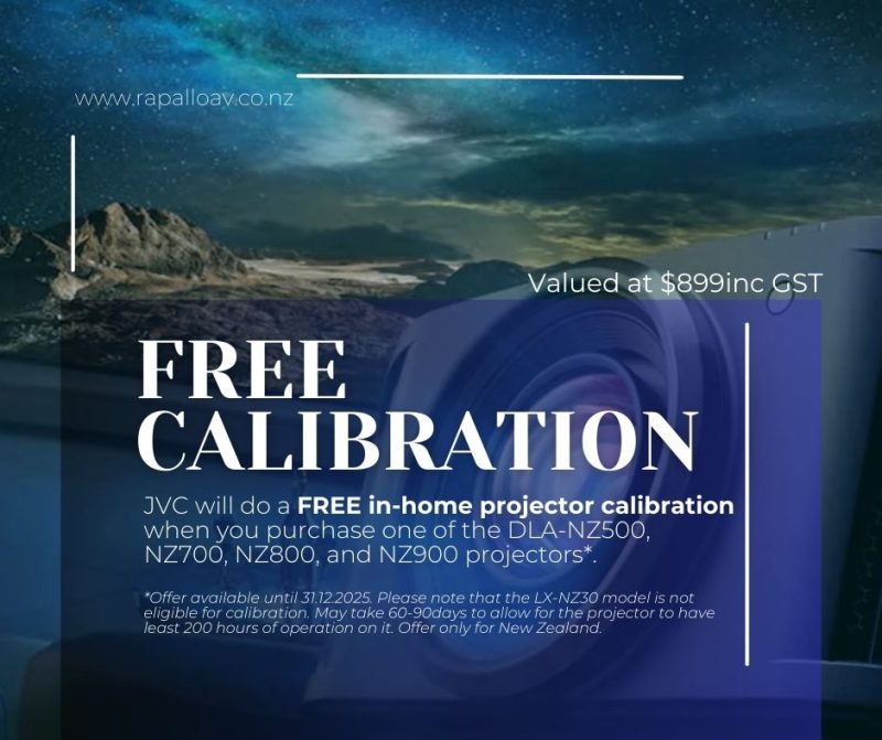 JVC Free Calibration Offer - Rapallo