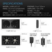 AC Infinity Airplate S7 + ATC Cooler - Rapallo