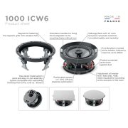 Focal 1000 ICW6 In-Ceiling Speaker - Rapallo