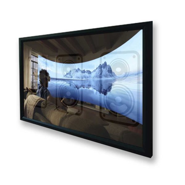 190" Indigo 16:9 Fixed Frame Acoustic Screen - Rapallo