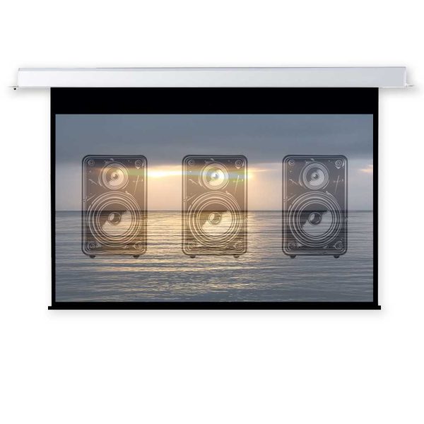 Indigo 4:3 Motorised In-Ceiling Acoustic Screen - Rapallo