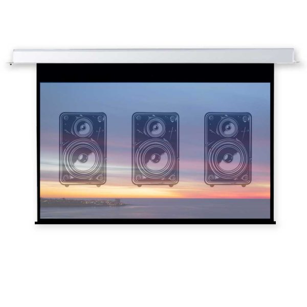 130" Indigo 16:9 Motorised In-Ceiling Acoustic Screen - Rapallo