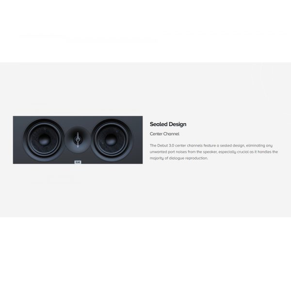 ELAC Debut 3.0 Speakers - Rapallo