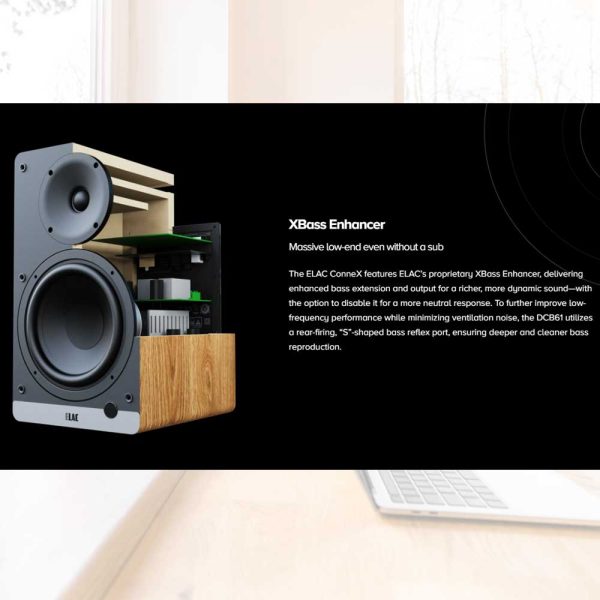 ELAC Debut ConneX DCB61 Powered Speakers - Rapallo