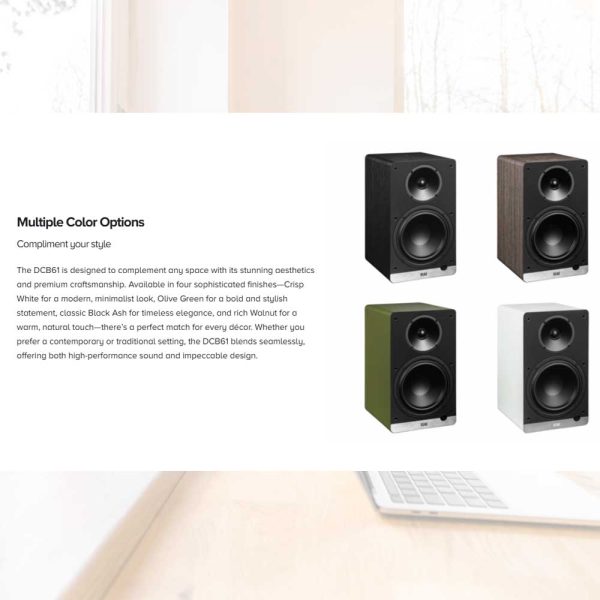 ELAC Debut ConneX DCB61 Powered Speakers - Rapallo