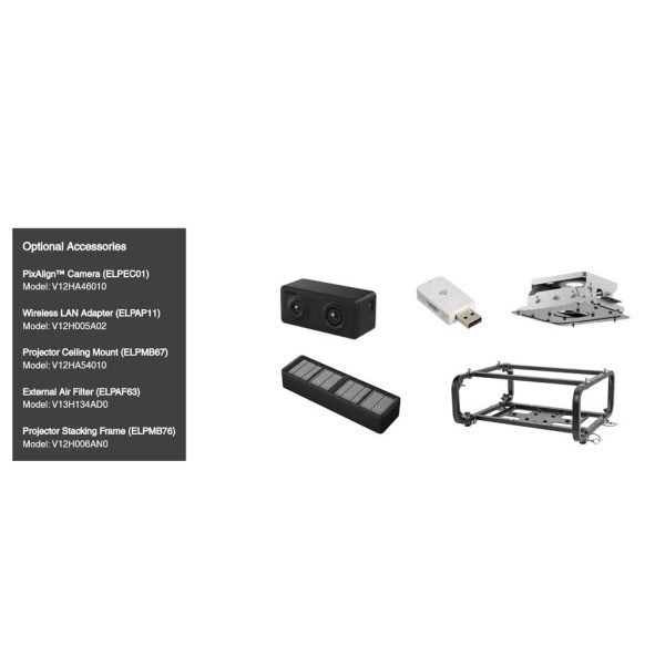 Epson EB-PQ2010B 4K 3LCD Laser Projector - Rapallo