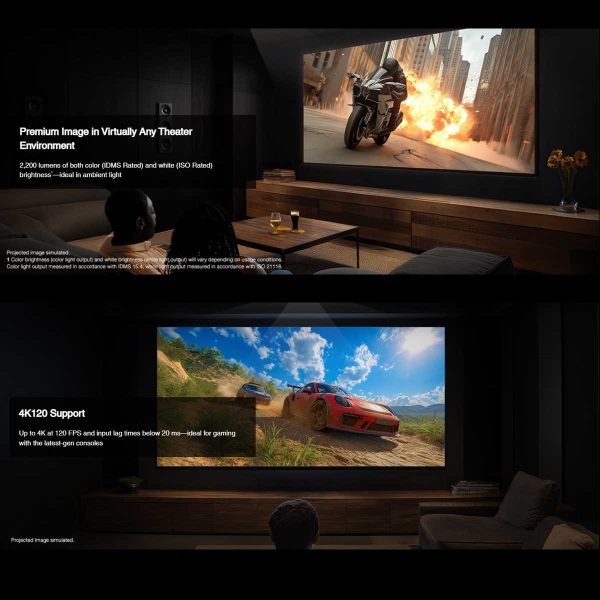 Epson LS9000 4K Laser Home Theatre Projector - Rapallo