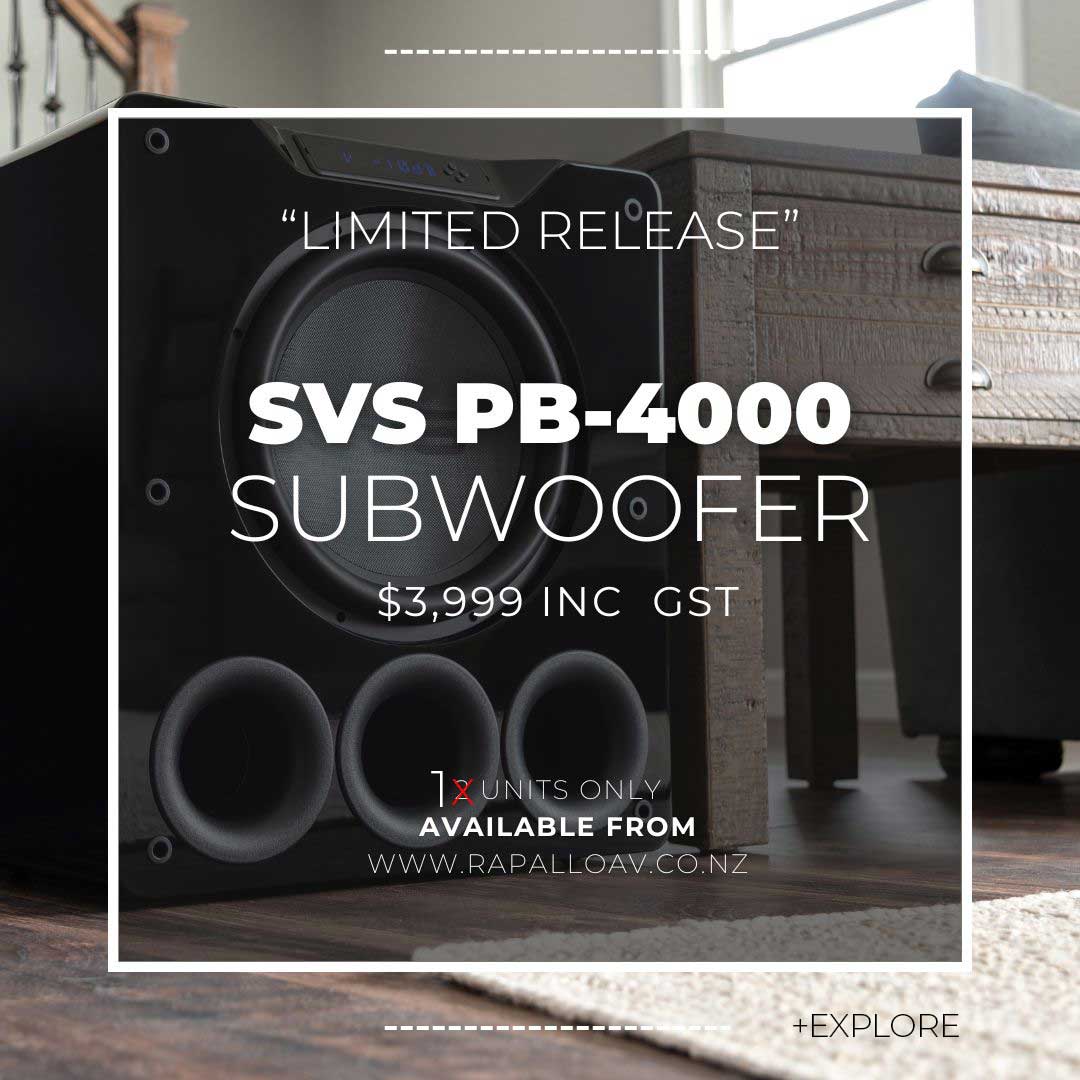 SVS PB-4000 Subwoofer
 - Rapallo