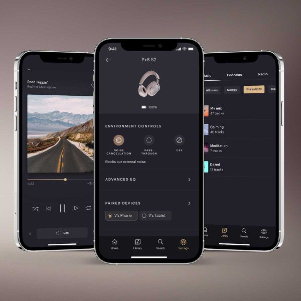 Bowers & Wilkins Px8 S2 Over-Ear Noise-Canceling Headphones - Rapallo