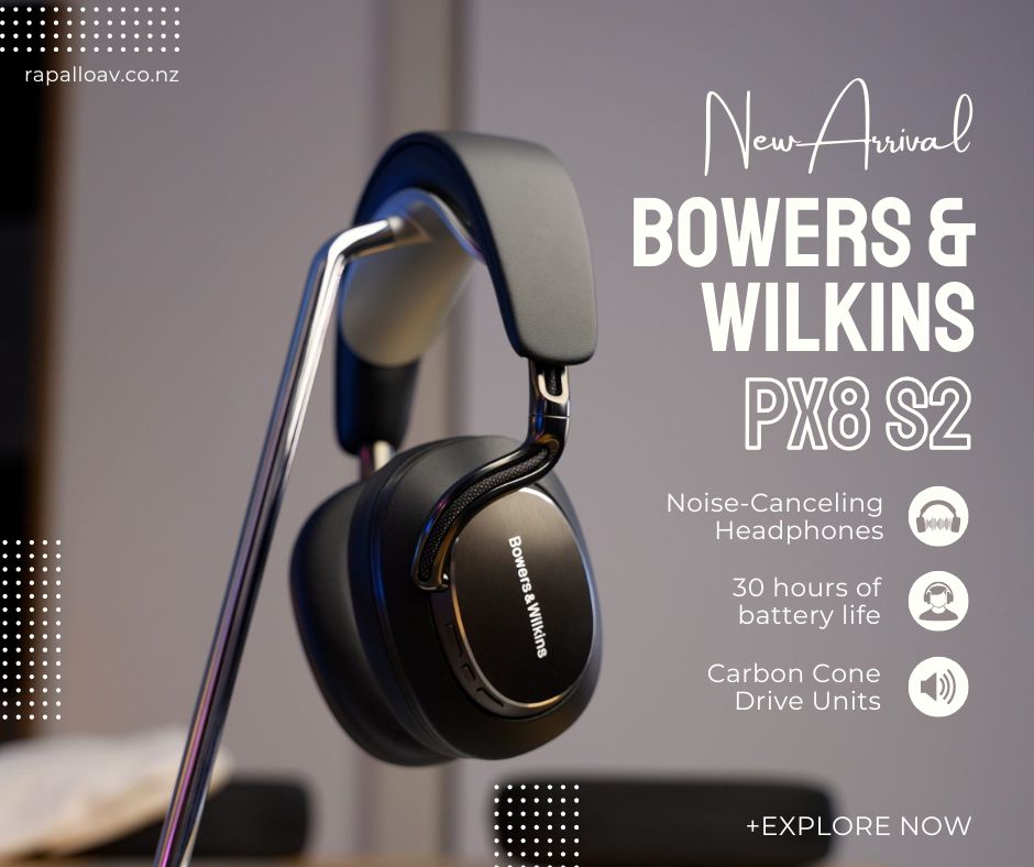 Bowers & Wilkins Px8 S2 Over-Ear Noise-Canceling Headphones - Rapallo