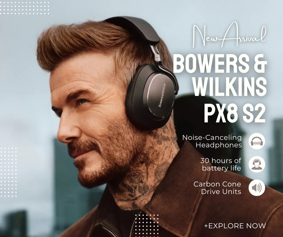 Bowers & Wilkins Px8 S2 Over-Ear Noise-Canceling Headphones - Rapallo