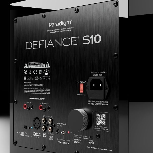 Paradigm Defiance S10 Subwoofer - Rapallo