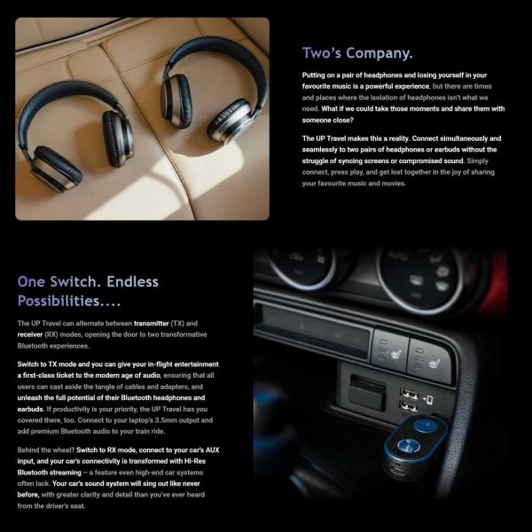iFi Audio UP Travel Bluetooth Device - Rapallo