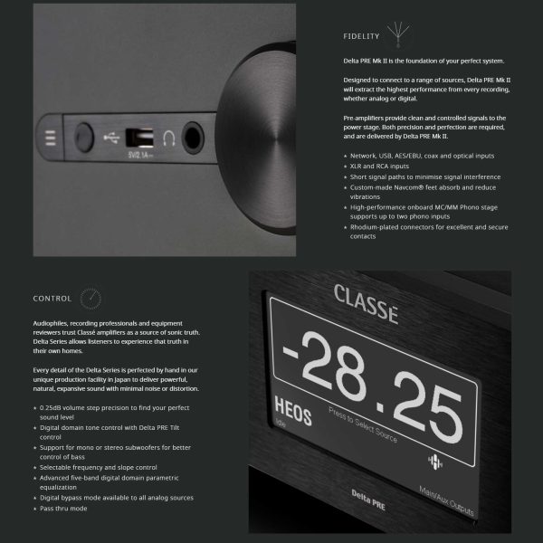 Classé Delta PRE MKII Preamplifier - Rapallo