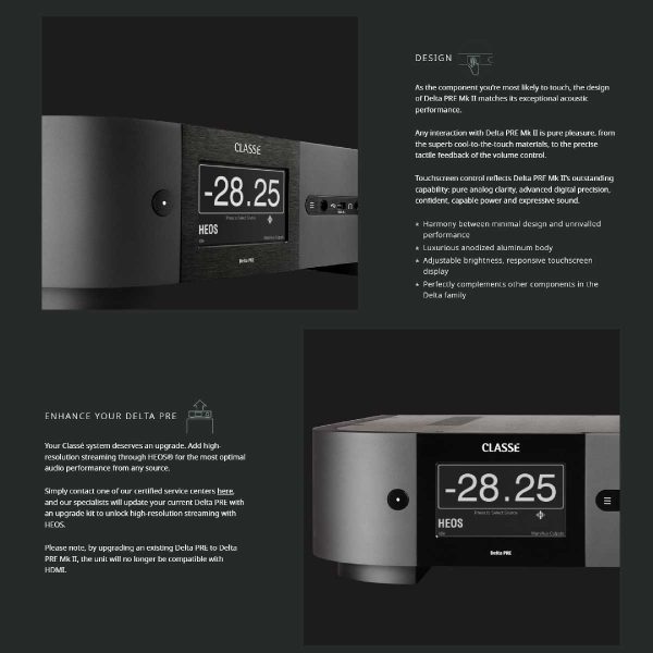Classé Delta PRE MKII Preamplifier - Rapallo