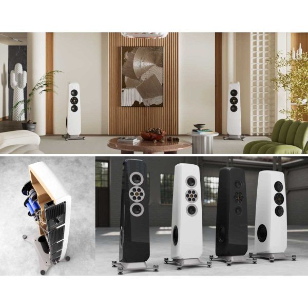 ELAC Concentro 2.0 M807 Floorstanding Speakers - Rapallo