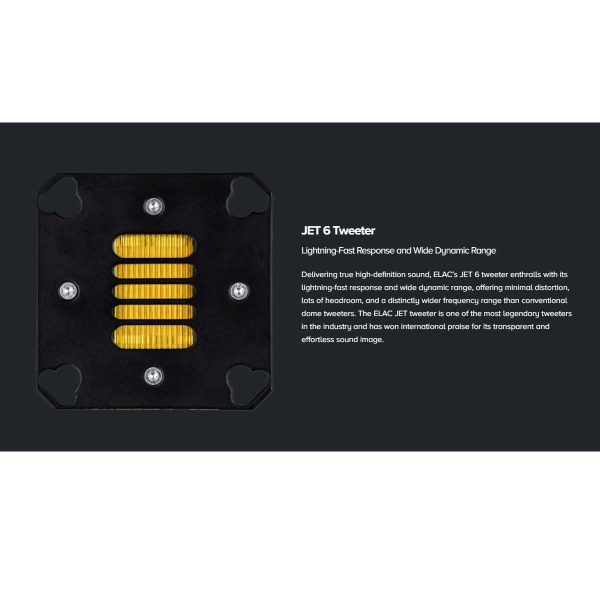 ELAC Concentro 2.0 M807 Floorstanding Speakers - Rapallo