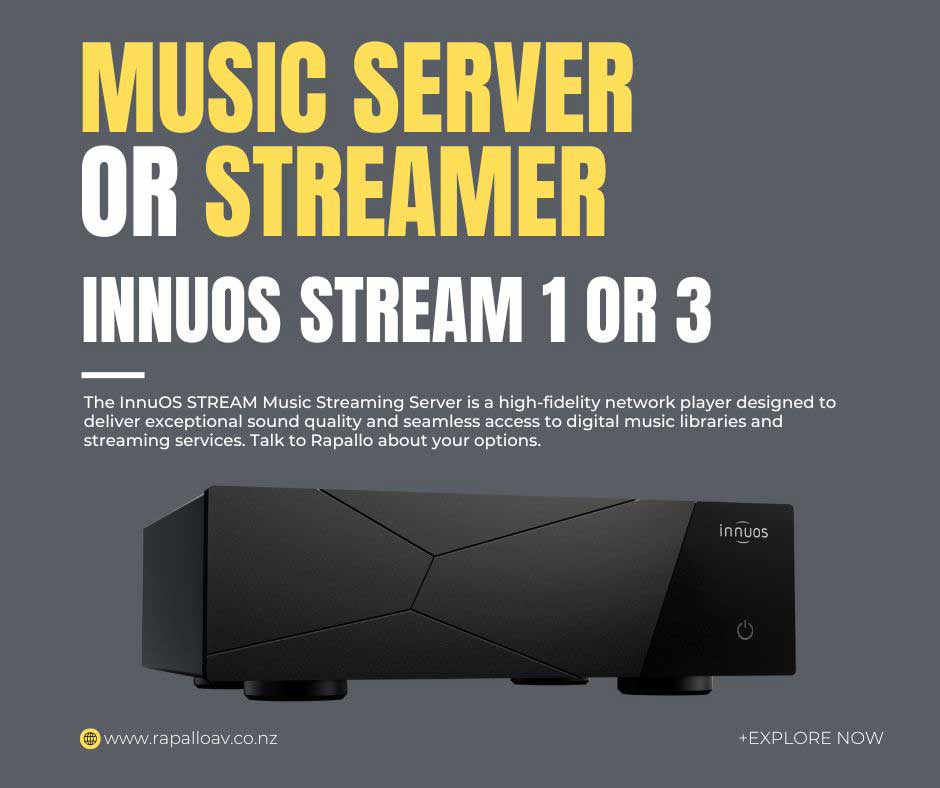 InnuOS STREAM Music Streaming Server - Rapallo