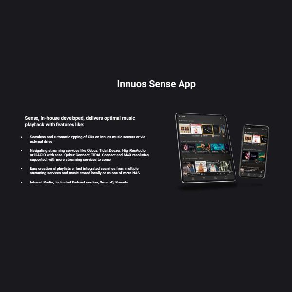 InnuOS STREAM1 Music Streaming Server - Rapallo