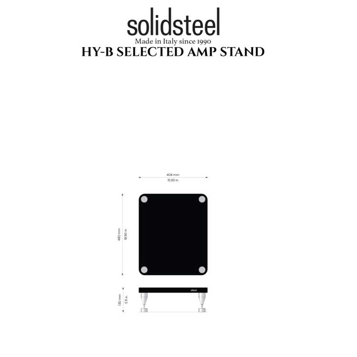 Solidsteel HY Series Audio Rack - Rapallo