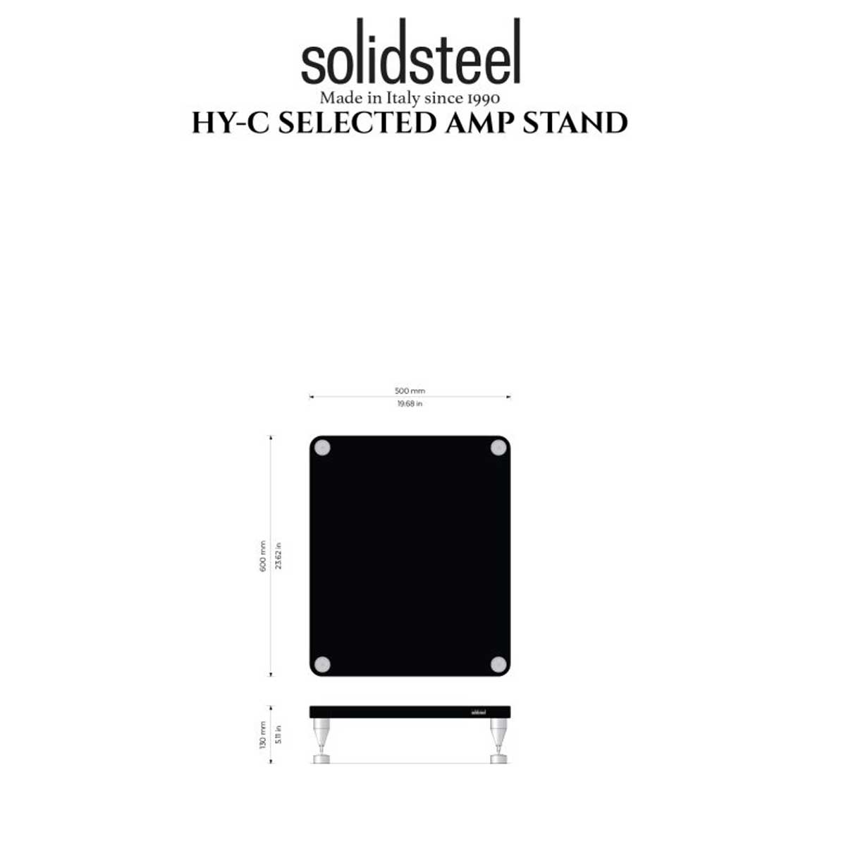 Solidsteel HY Series Audio Rack - Rapallo