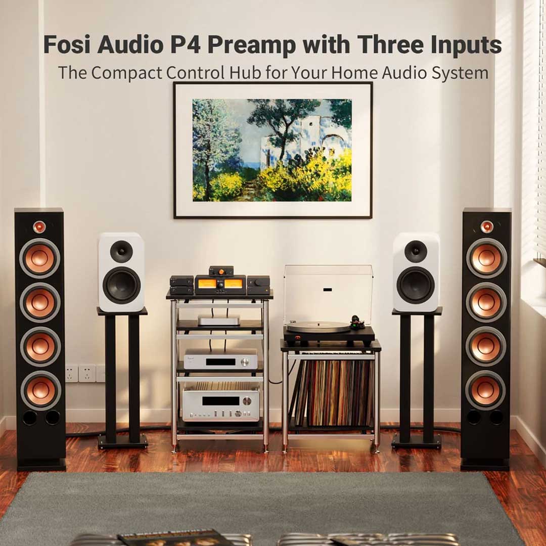 Fosi Audio P4 Mini Preamplifier - Rapallo