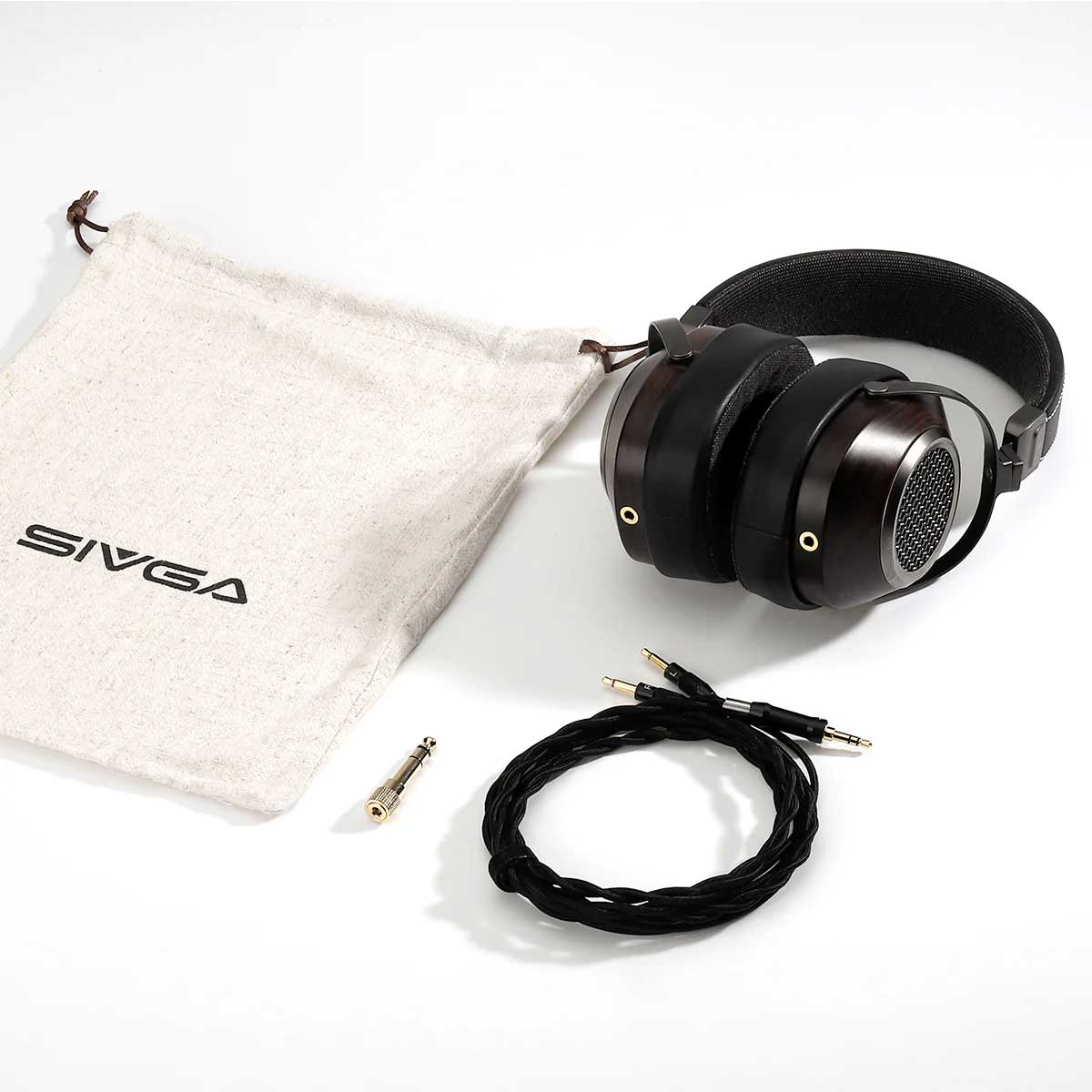 SIVGA Anser HiFi Dynamic Driver Closed-Back Wood Headphone - Rapallo