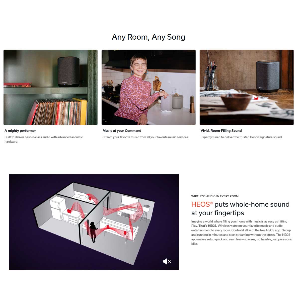 Denon Home 150 NV Portable Speaker - Rapallo