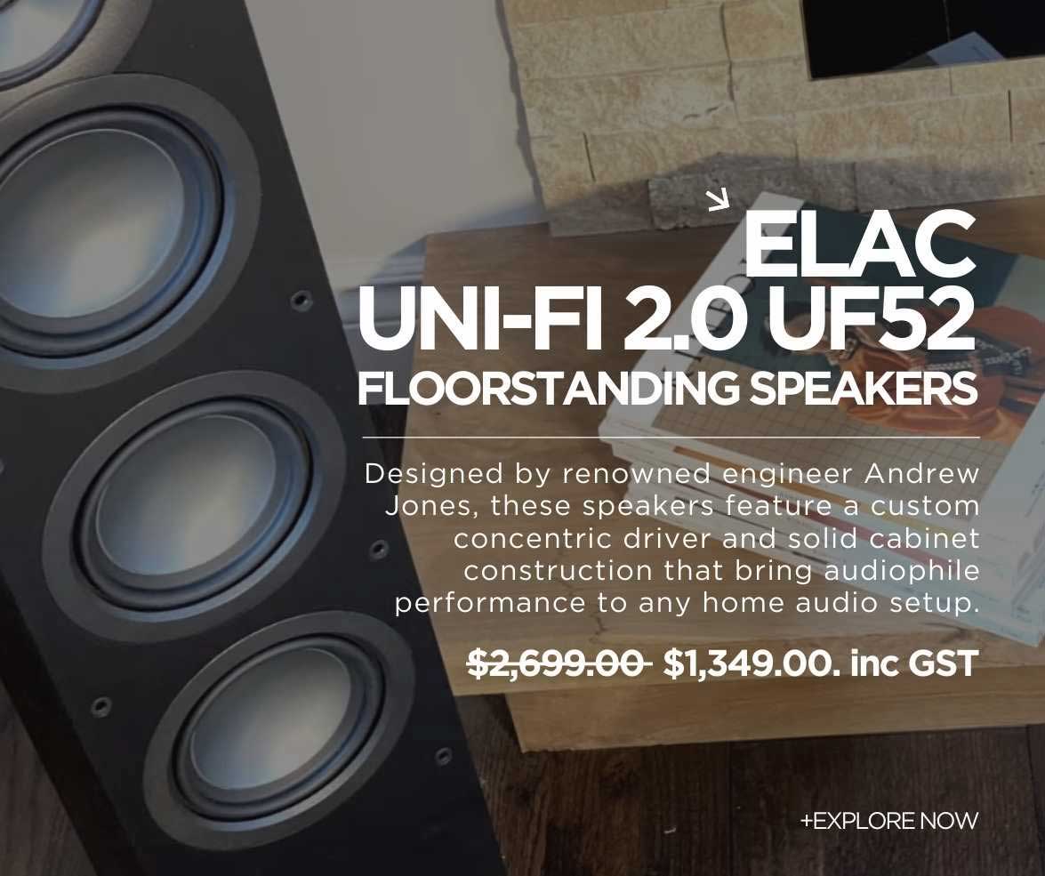 ELAC Uni-Fi 2.0 UF52 Floorstanding Speakers - Rapallo