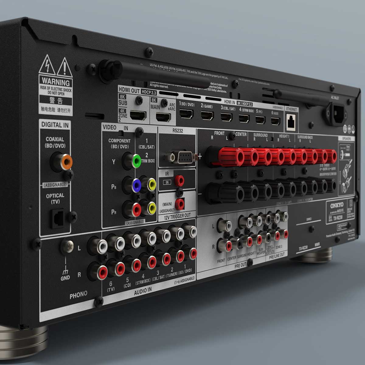 Onkyo TX-RZ30 9.2-Channel AV Receiver - Rapallo