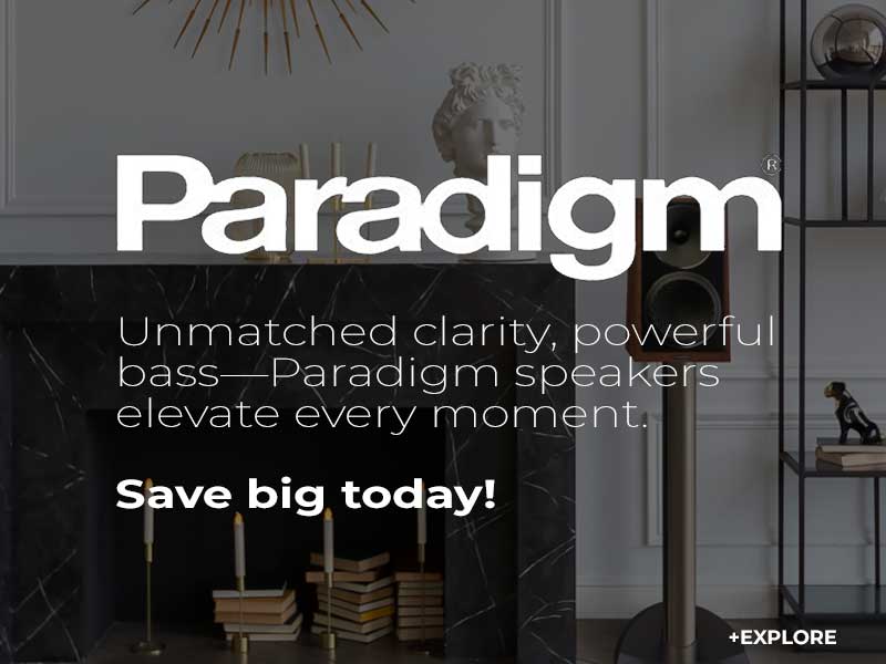 Paradigm Speakers on sale - Rapallo
