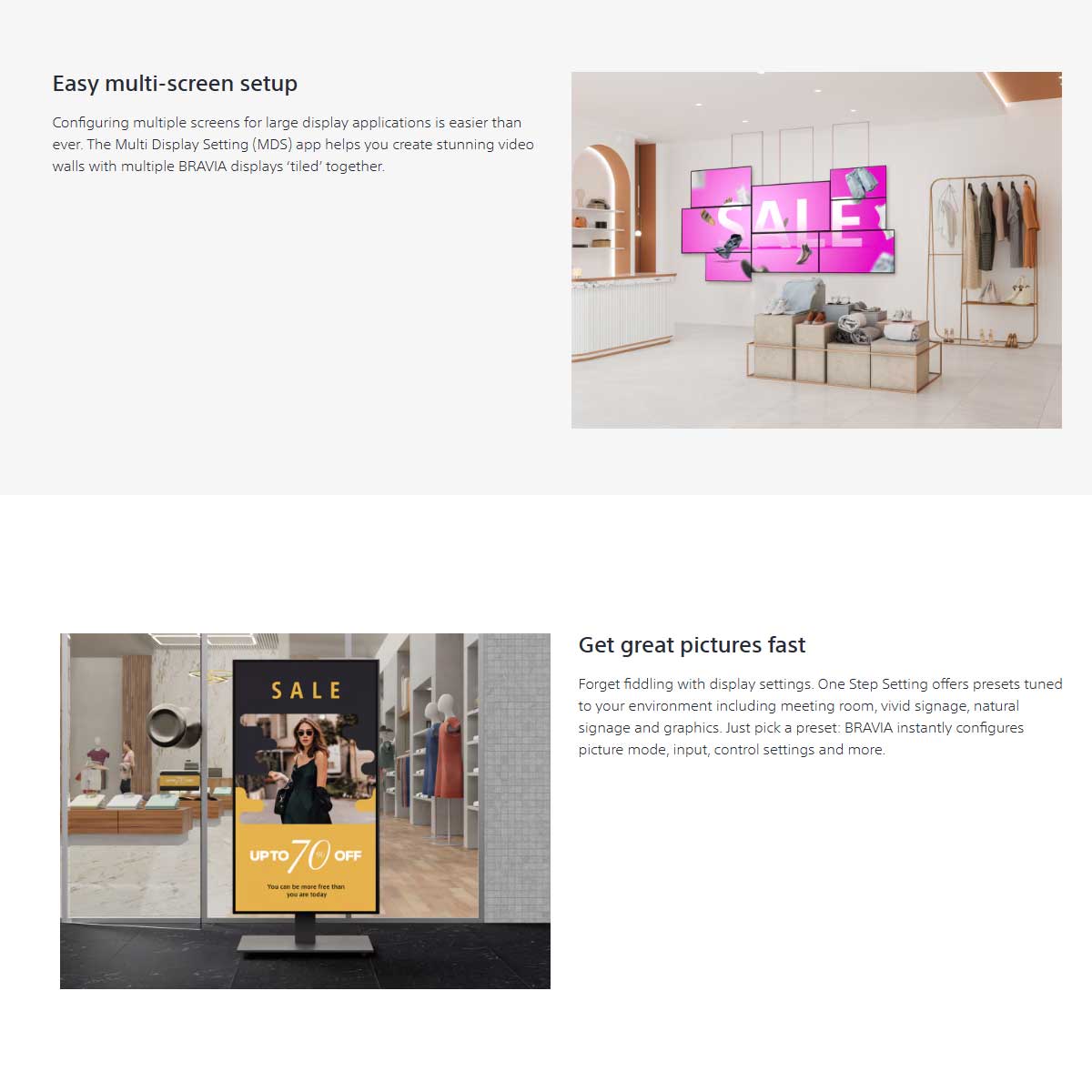 Sony BRAVIA BZ30L Series 4K HDR Display - Rapallo