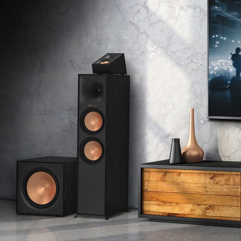 Klipsch Reference R-40SA Dolby Atmos Surround Sound Speakers - Rapallo