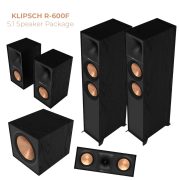 Klipsch Reference R-600F 5.1 Speaker Package - Rapallo