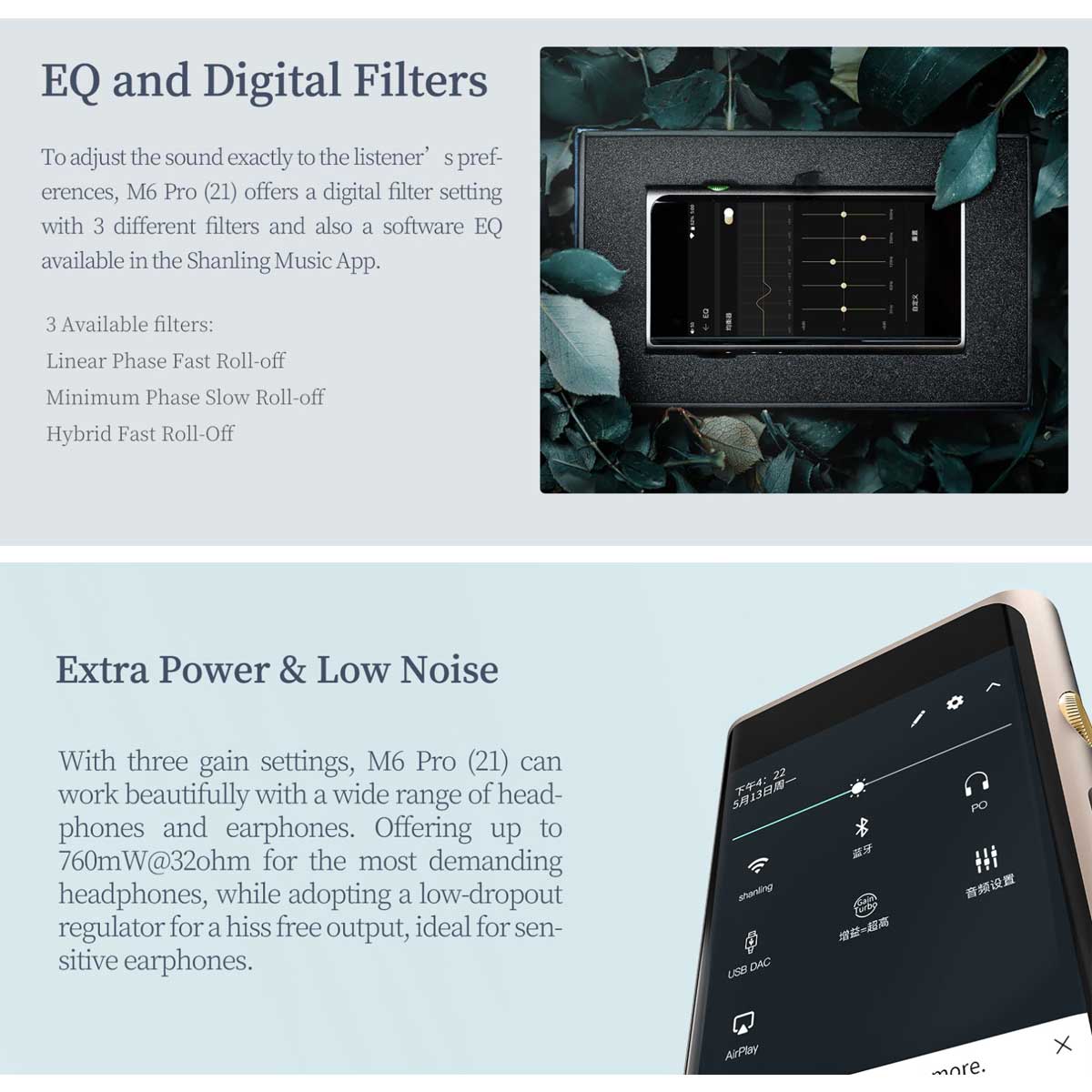 Shanling M6 Pro 21 Portable Player - Rapallo