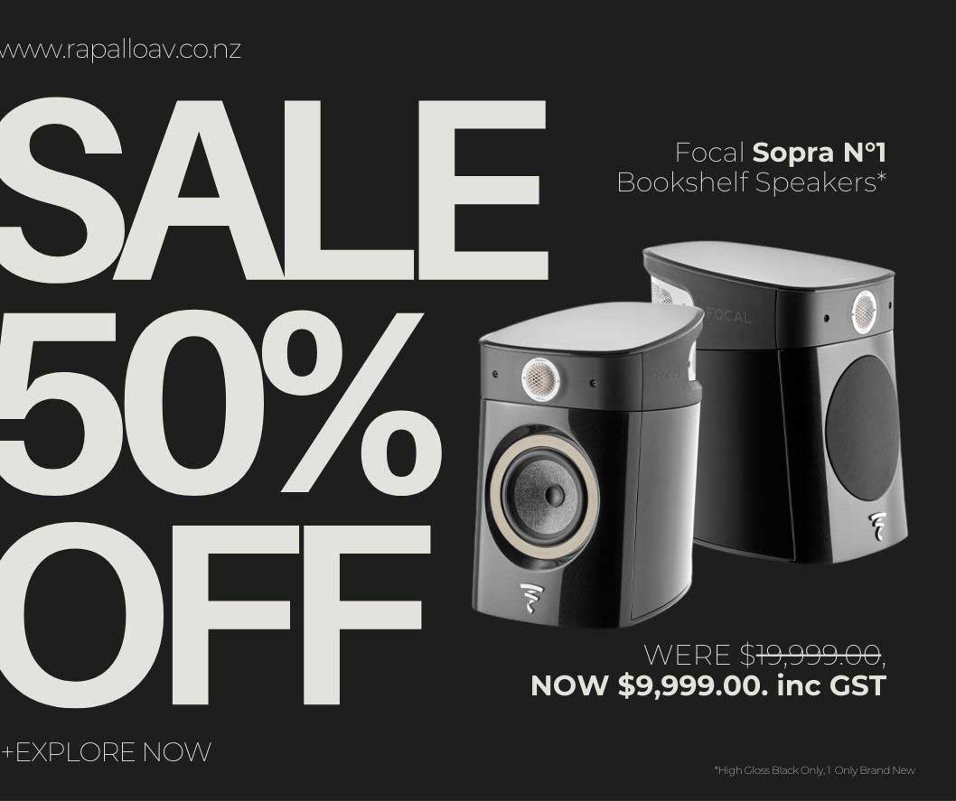 Focal Sopra N°1 Bookshelf Speakers - Sale