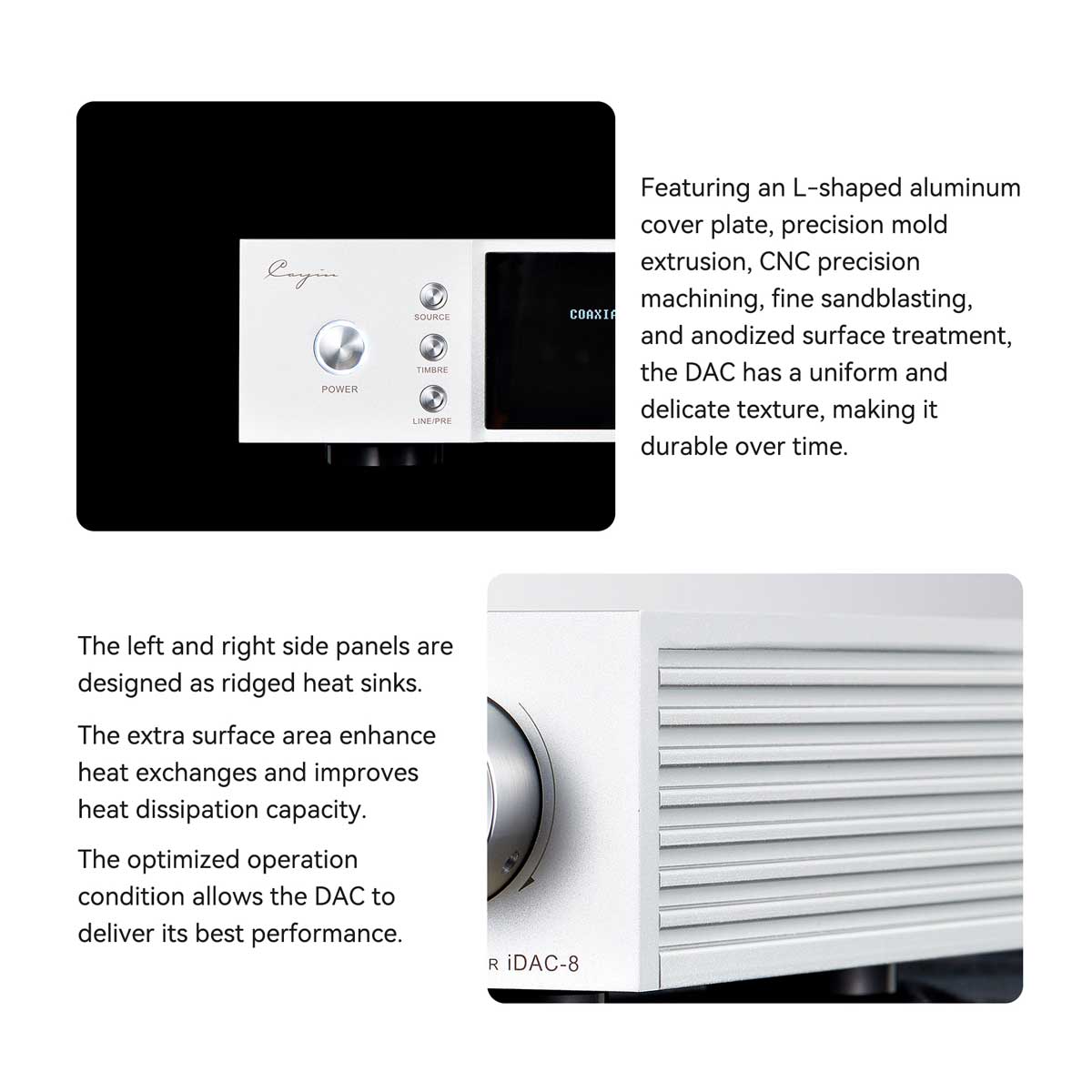 Cayin iDAC-8 Dual Timbre DAC - Rapallo