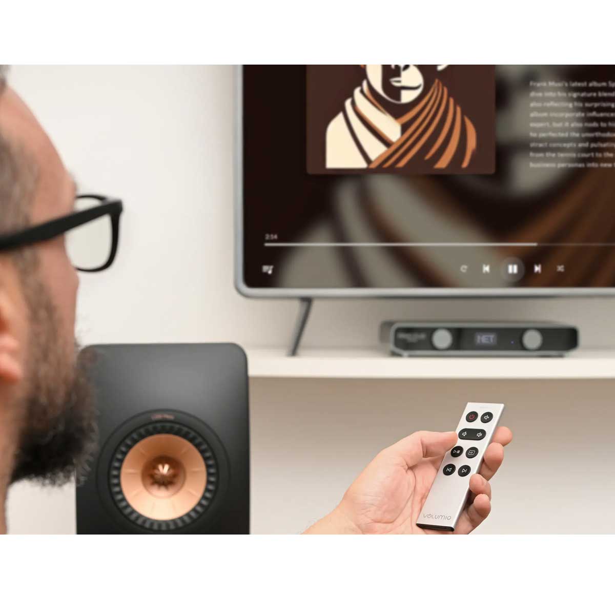 Volumio Primo Plus Streaming DAC - Rapallo