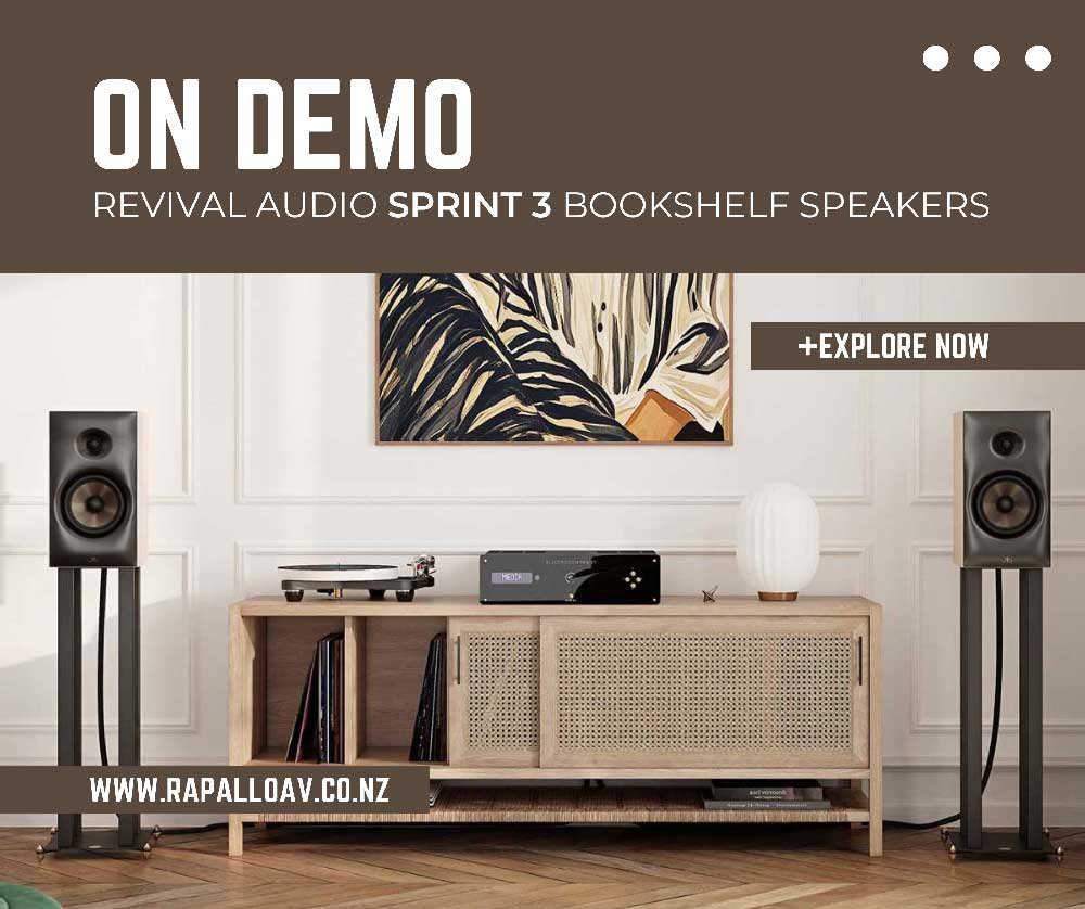 Revival Audio Sprint 3 Bookshelf Speaker - Rapallo